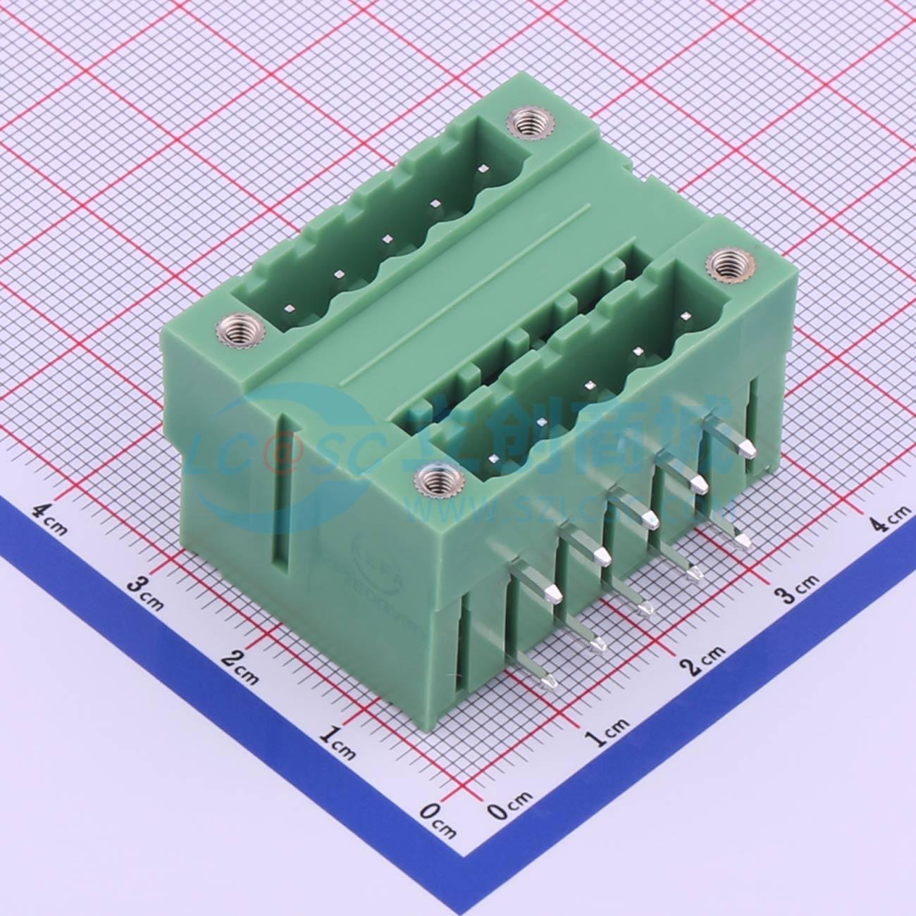 点击查看大图 KF2EDGRHM-5.0-2*5P实物图