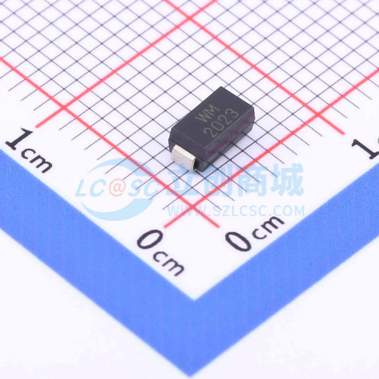 点击查看大图 SMAJ64CA实物图