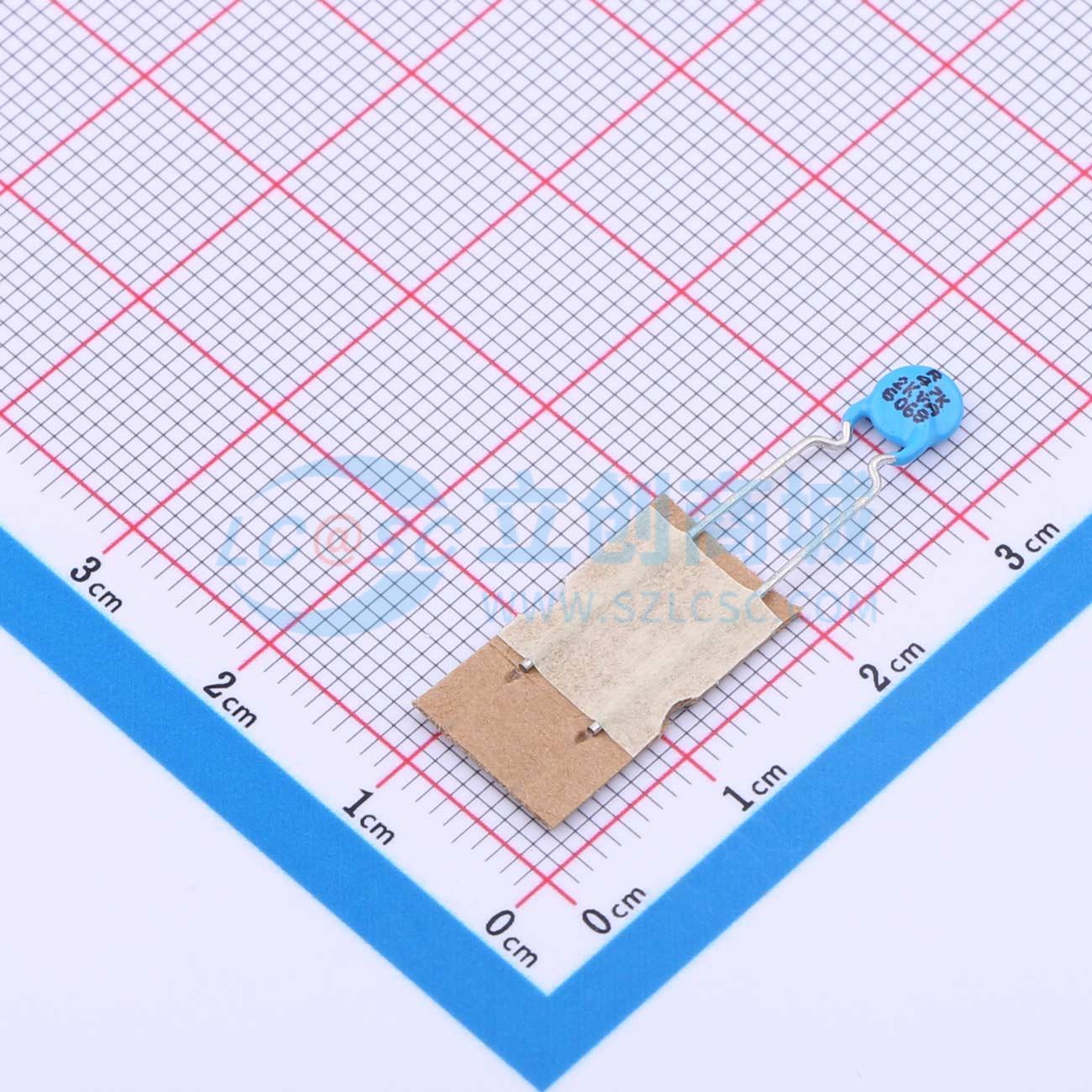 点击查看大图 DCH470K22YR P6FJ5G8实物图