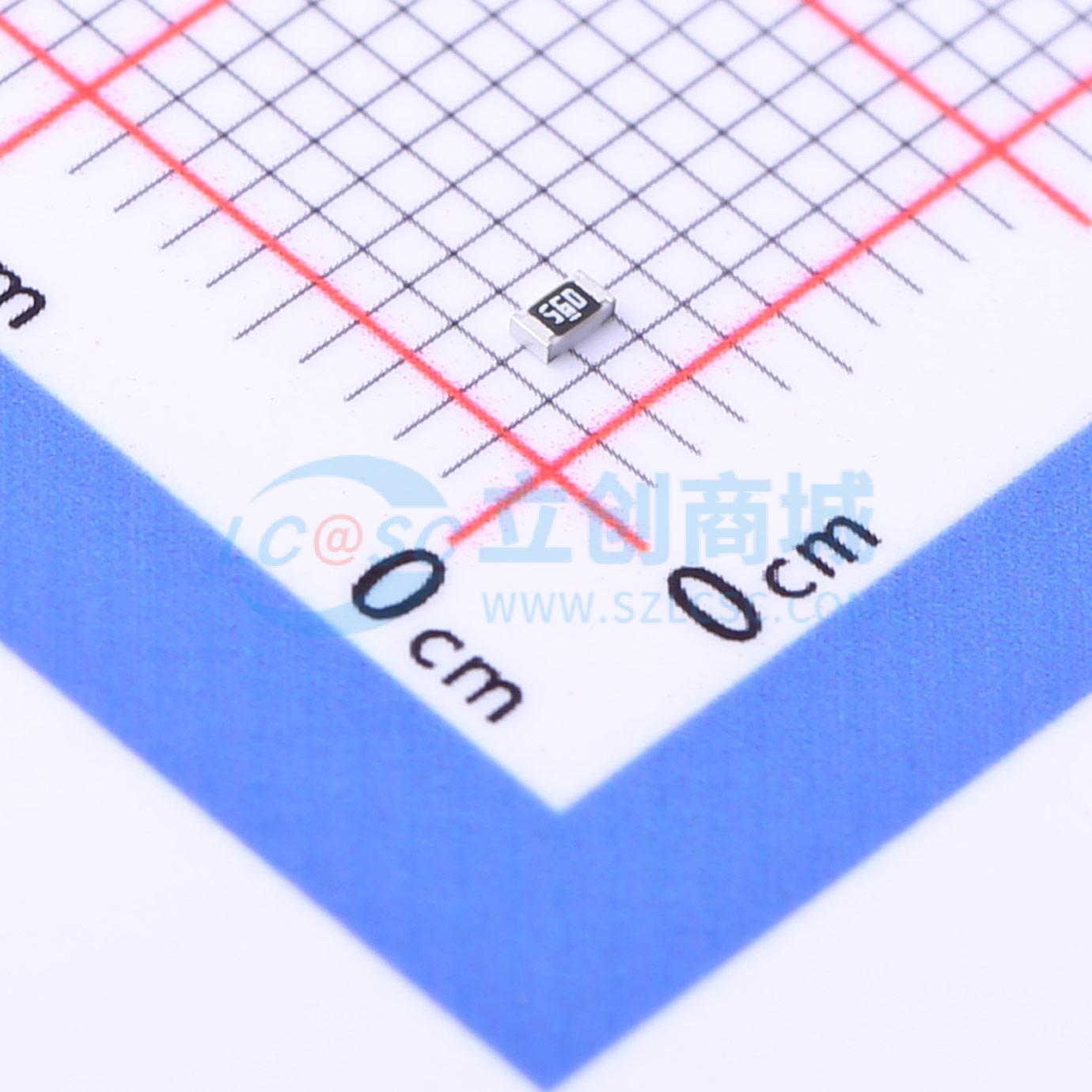 点击查看大图 FRC0603F56R0TS实物图