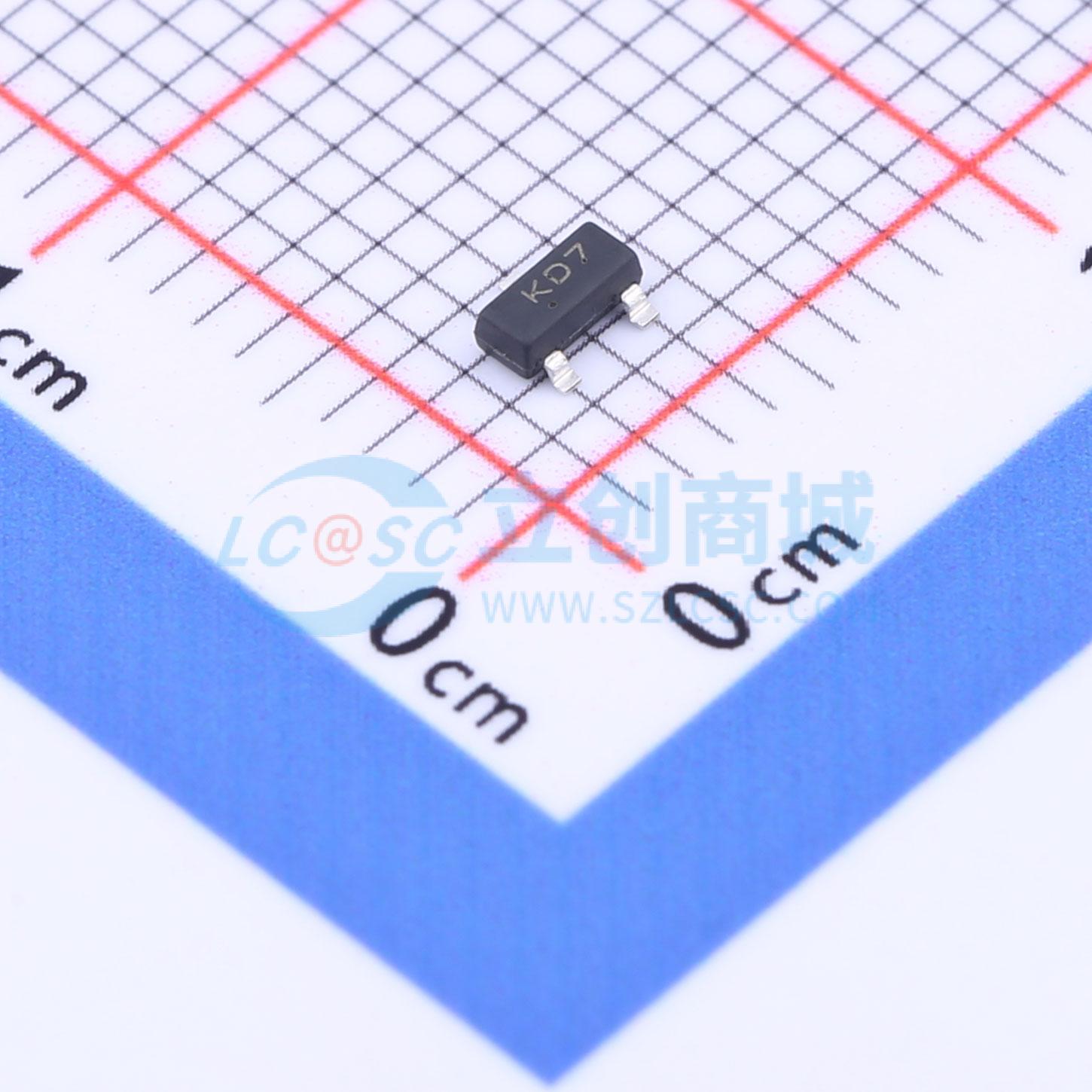 点击查看大图 AZ23C4V7实物图