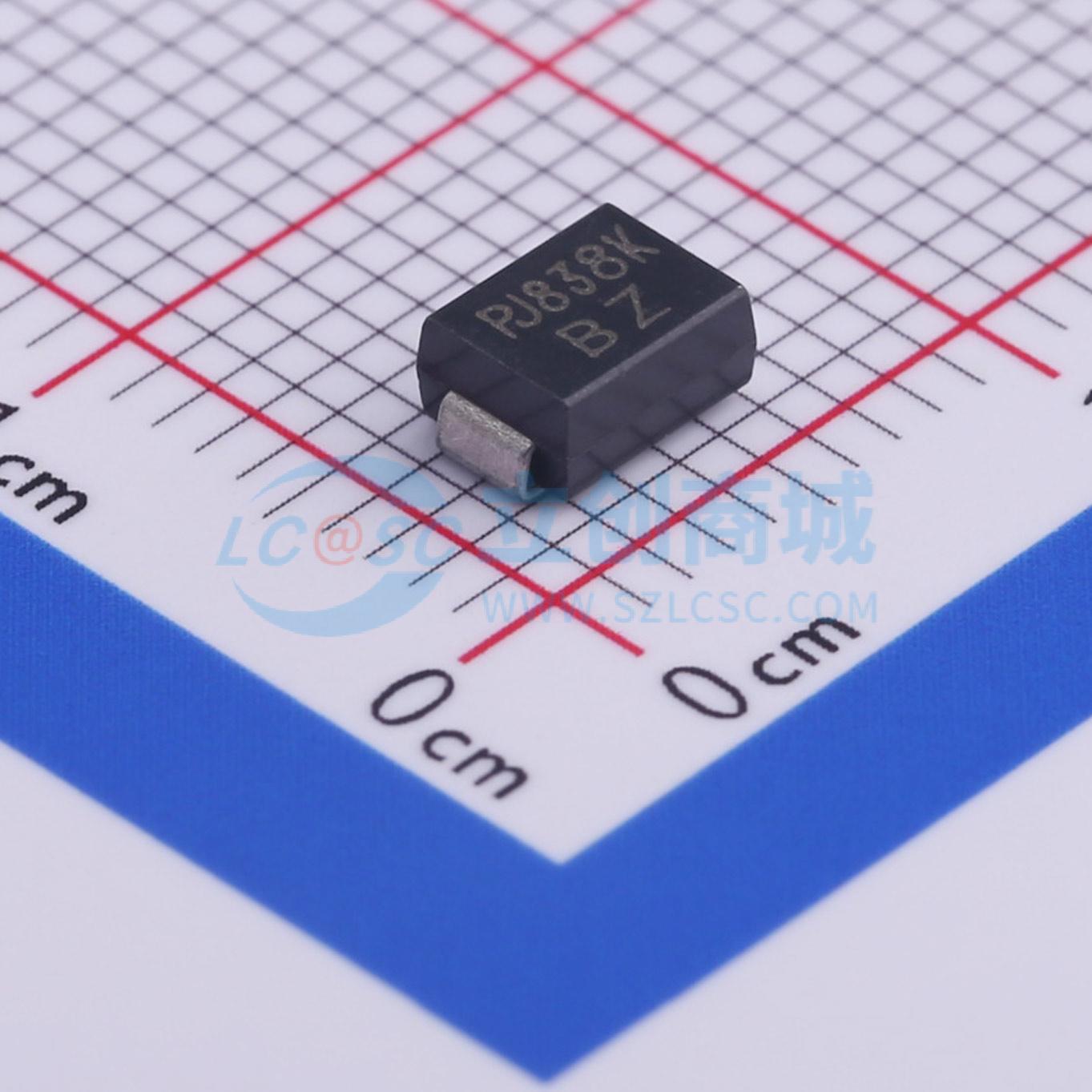 点击查看大图 P6SMBJ24CA_R1_00001实物图