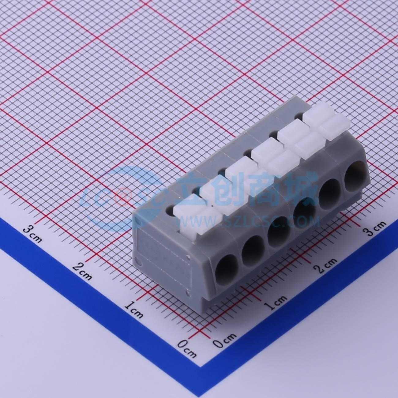 点击查看大图 KF202-5.0-6P实物图