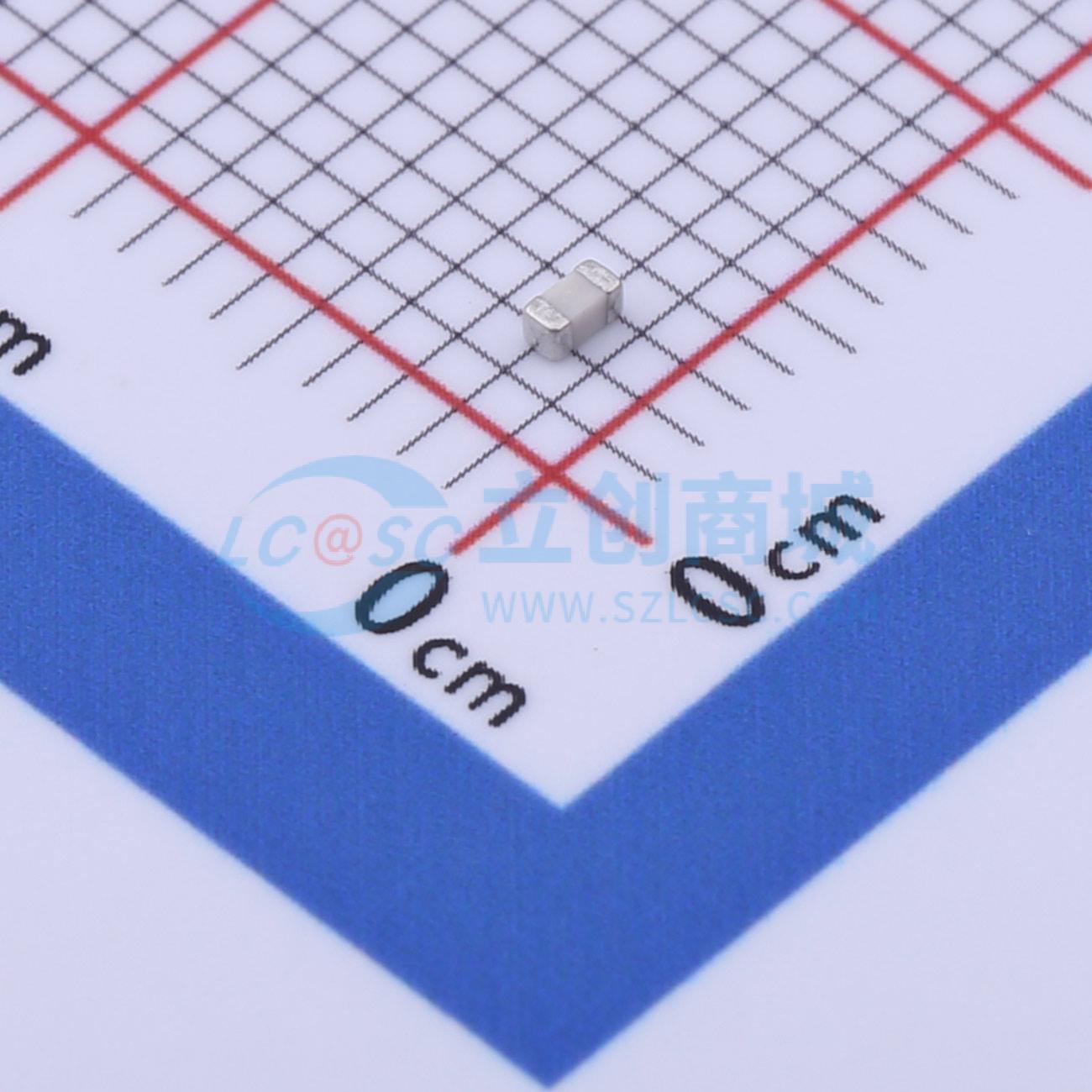 点击查看大图 CC0603BRNPO0BN1R0实物图