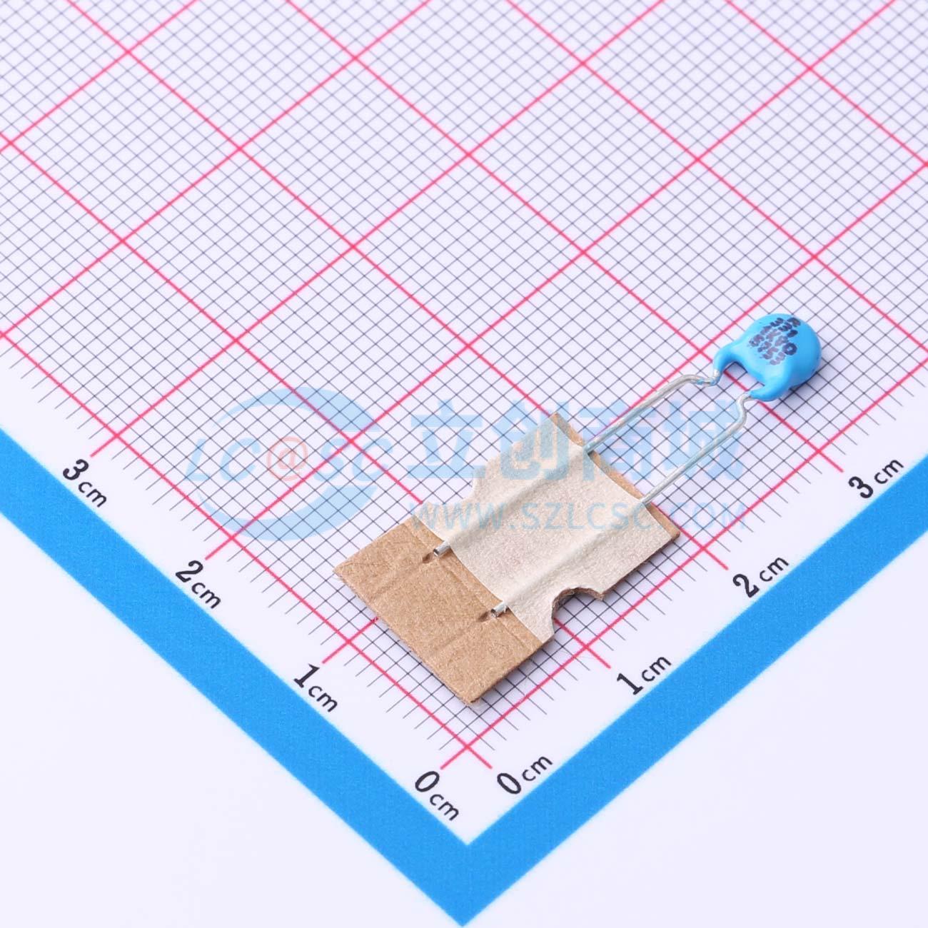 点击查看大图 DCH331K22YR N6FJ5G8实物图