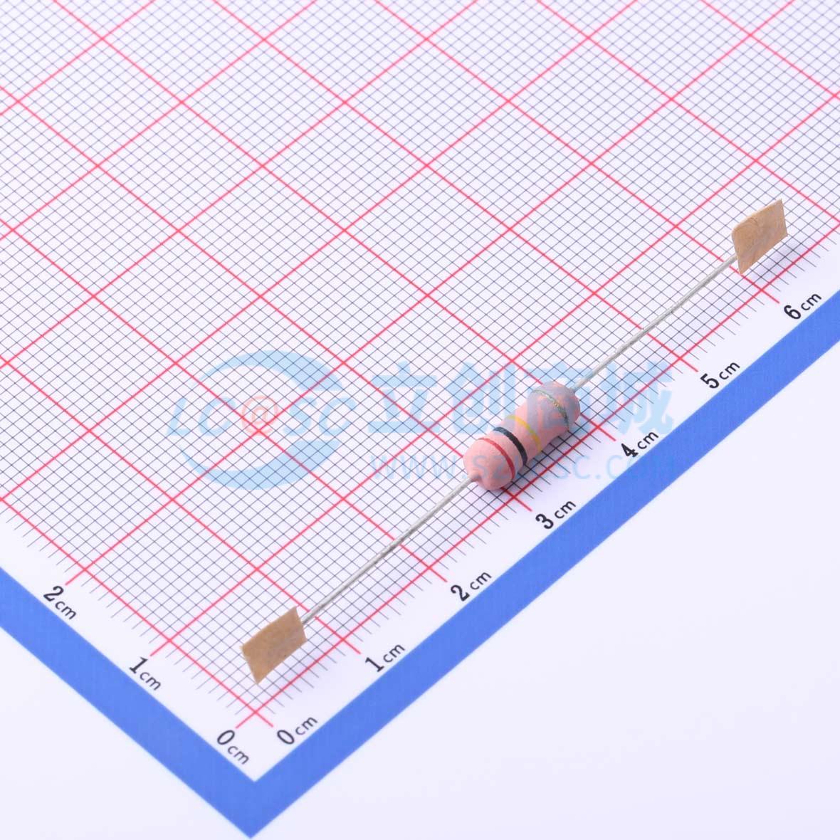 点击查看大图 MO2WS-200K±5%-6T52实物图