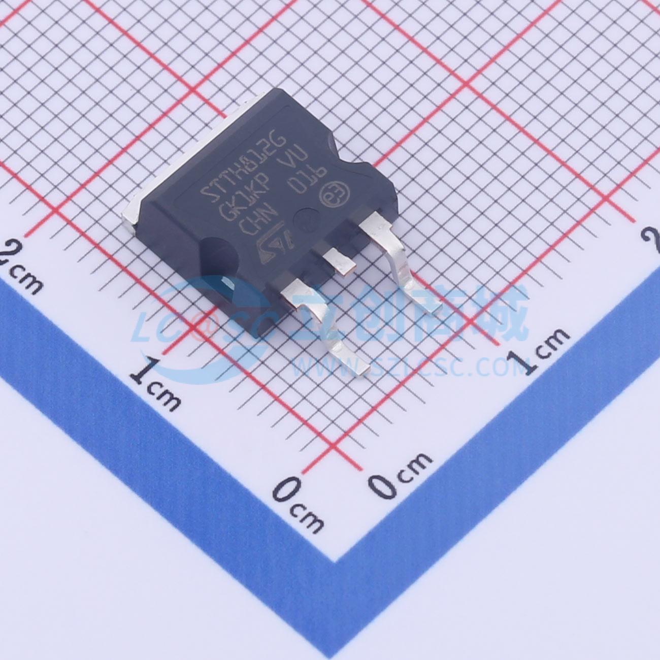 点击查看大图 STTH812G-TR实物图
