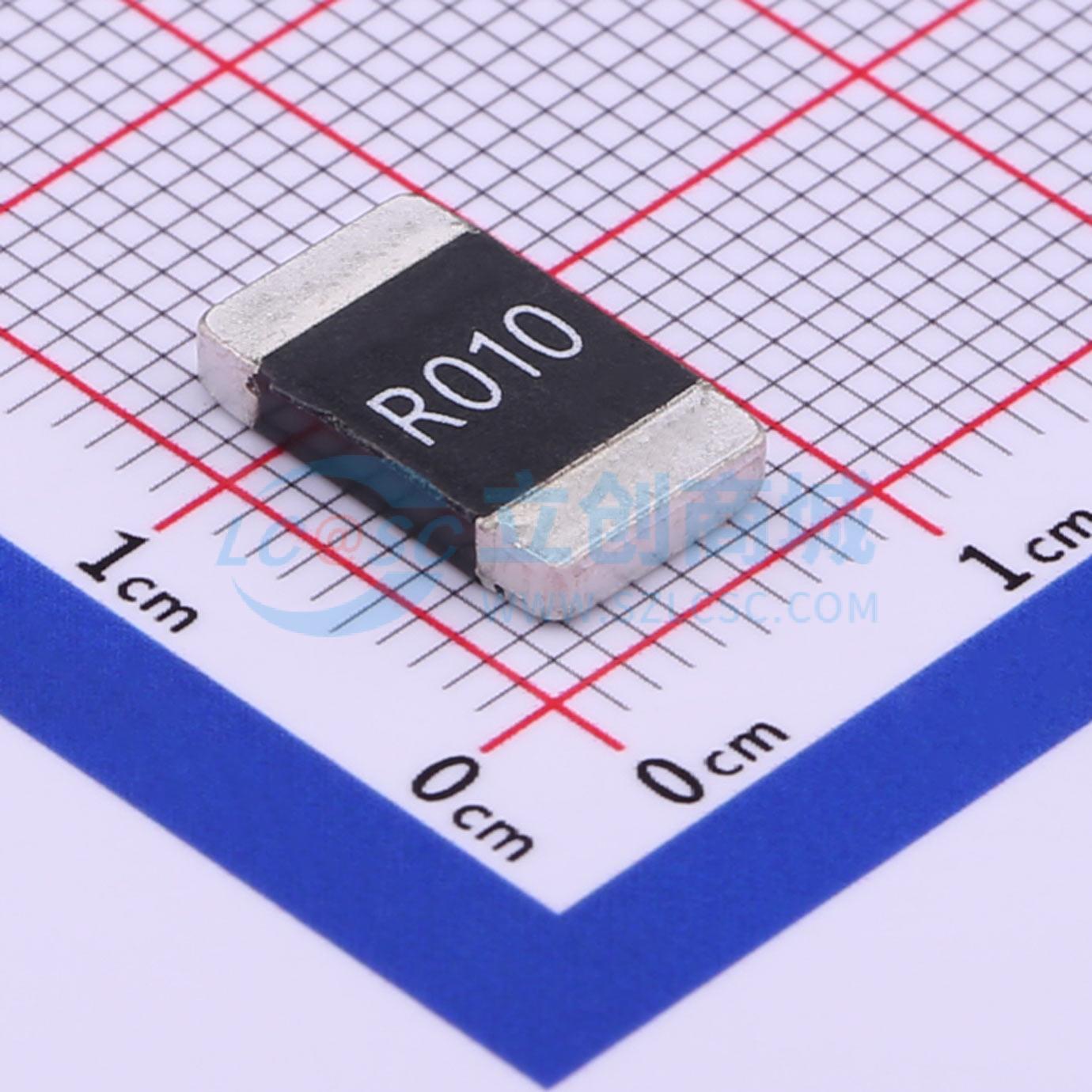 点击查看大图 HoLR4527D-5W-10mR-1%实物图