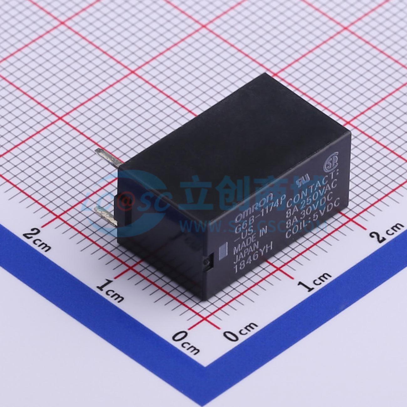 点击查看大图 G6B-1174P-US-DC5V实物图