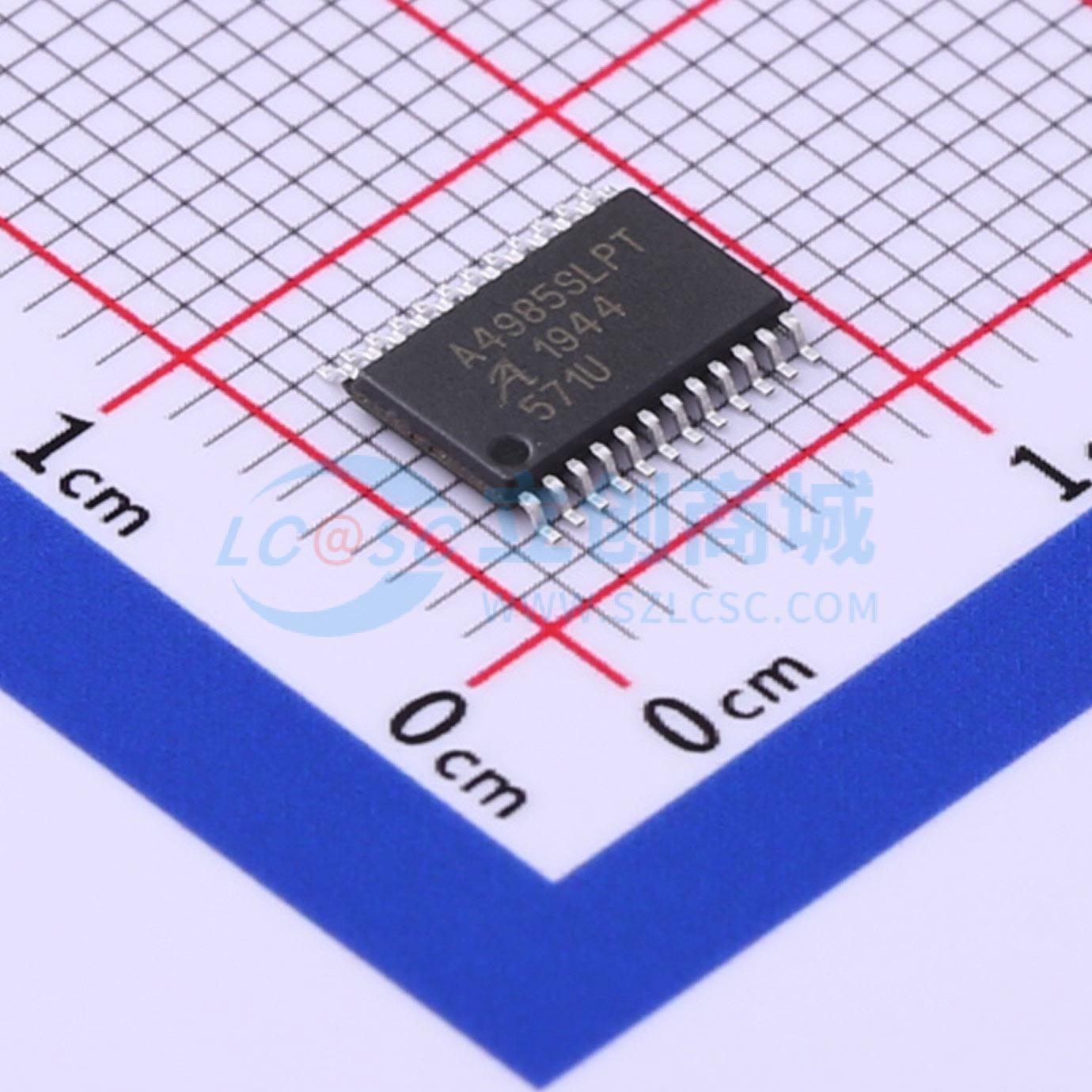 点击查看大图 A4985SLPTR-T实物图