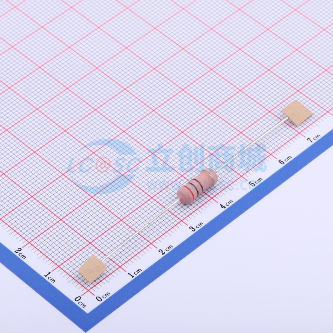 点击查看大图 MO2WS-200Ω±5%-6T63实物图