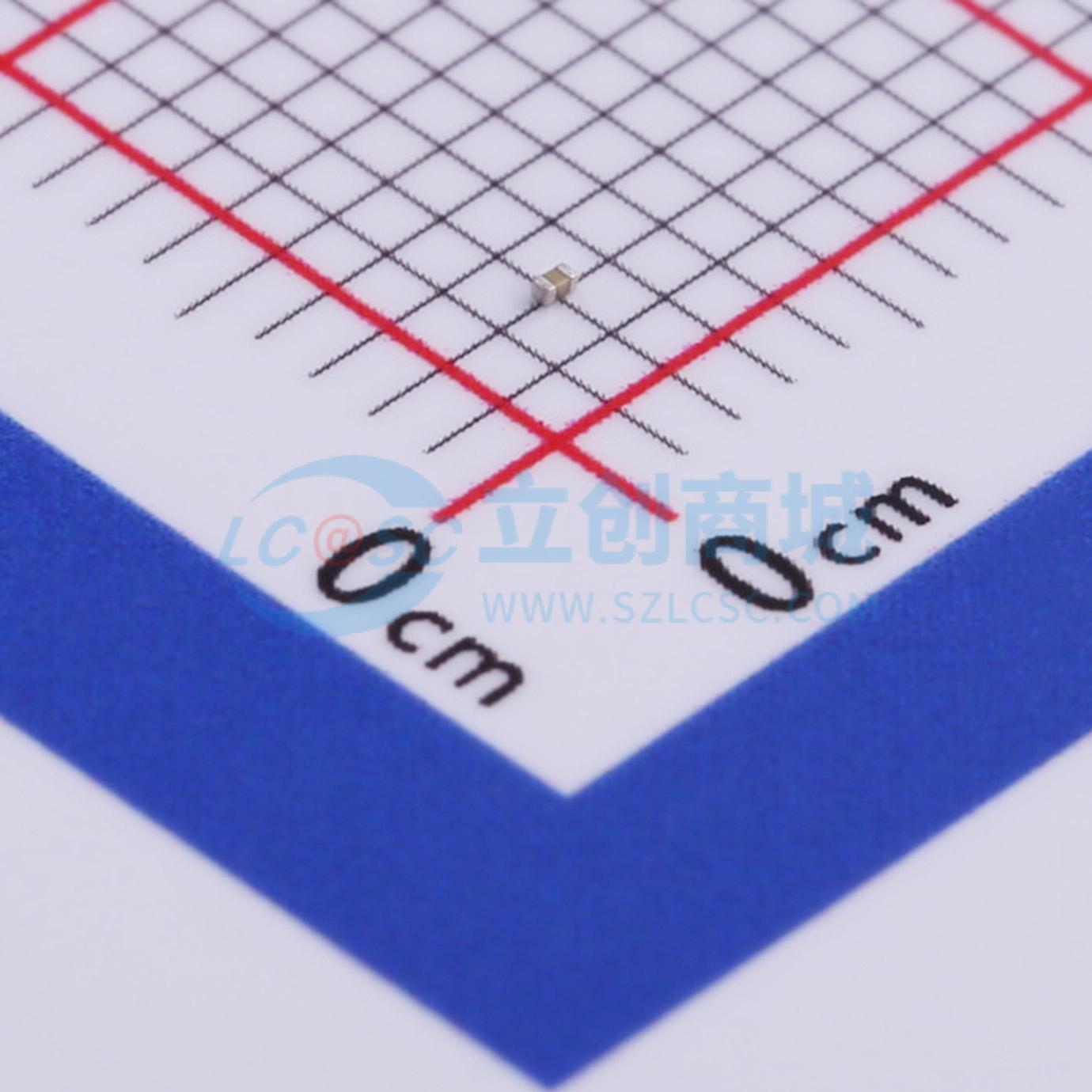 点击查看大图 CC0201KRX7R9BB151实物图