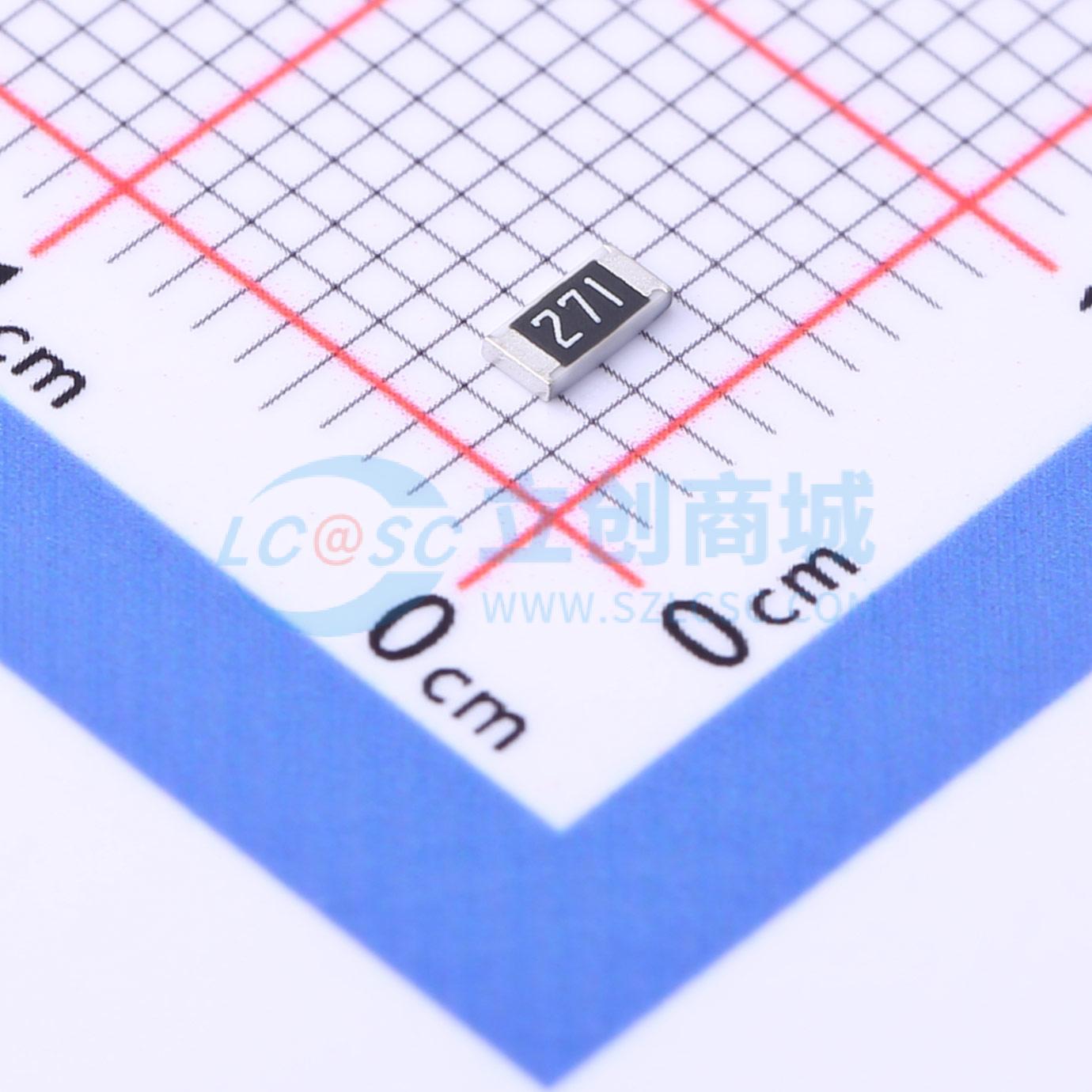 点击查看大图 FRC1206J271TSD实物图