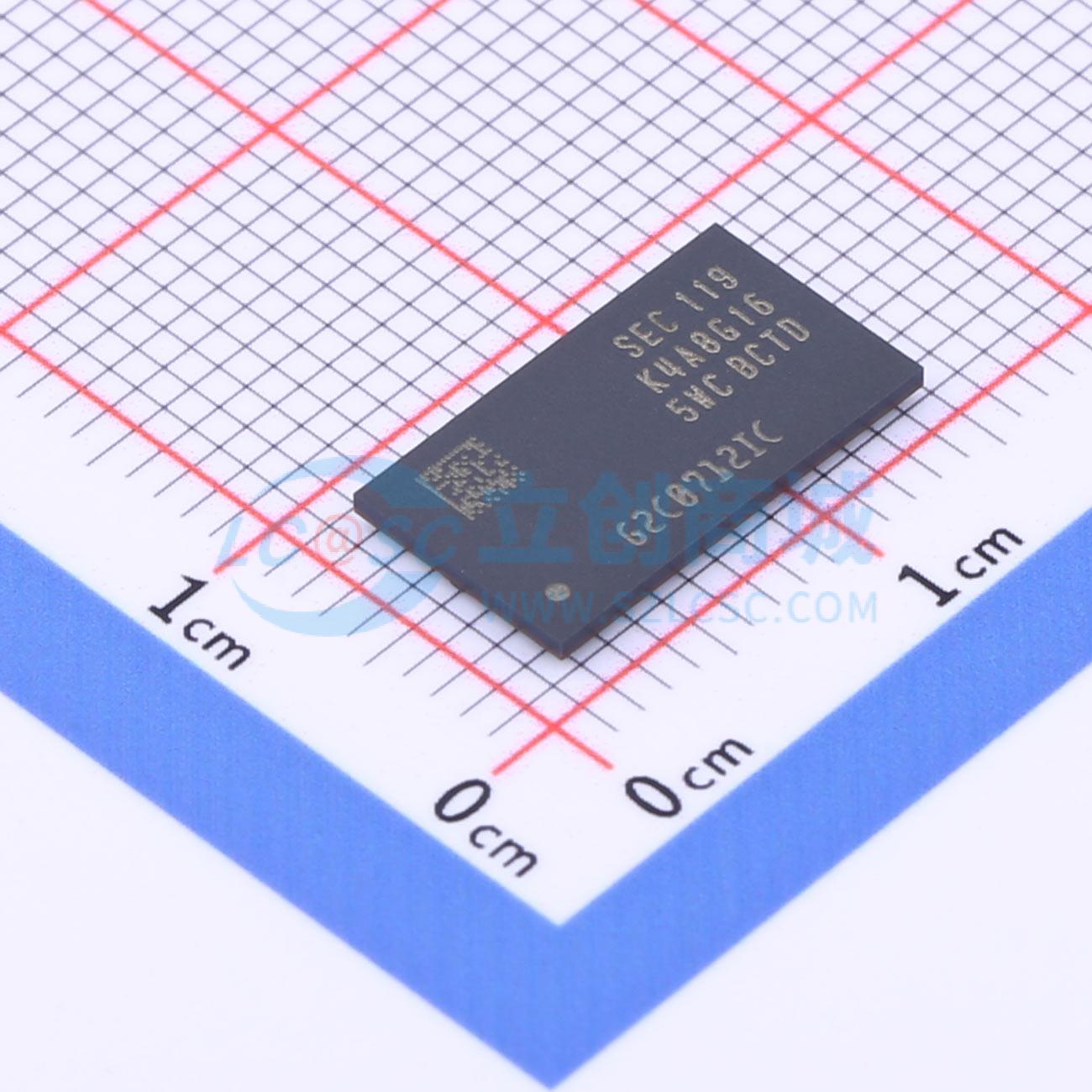 点击查看大图 K4A8G165WC-BCTD实物图