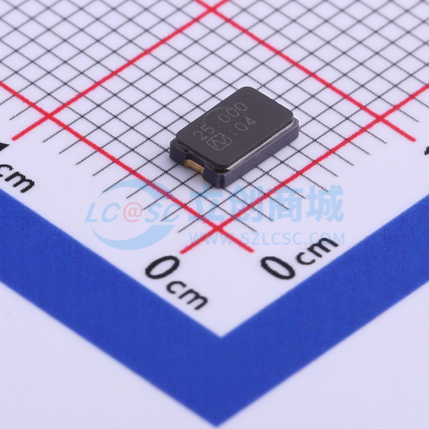 NX5032GA-25MHZ-STD-CSK-4实物图