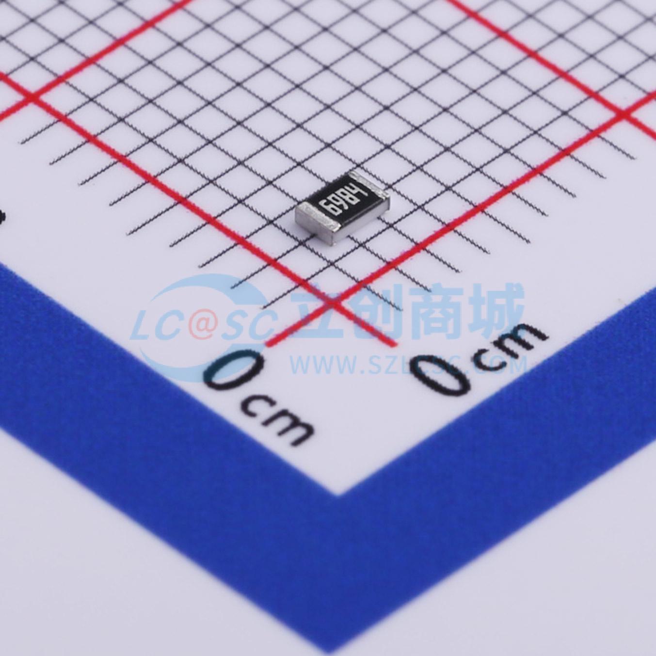 点击查看大图 RC0805FR-076M98L实物图