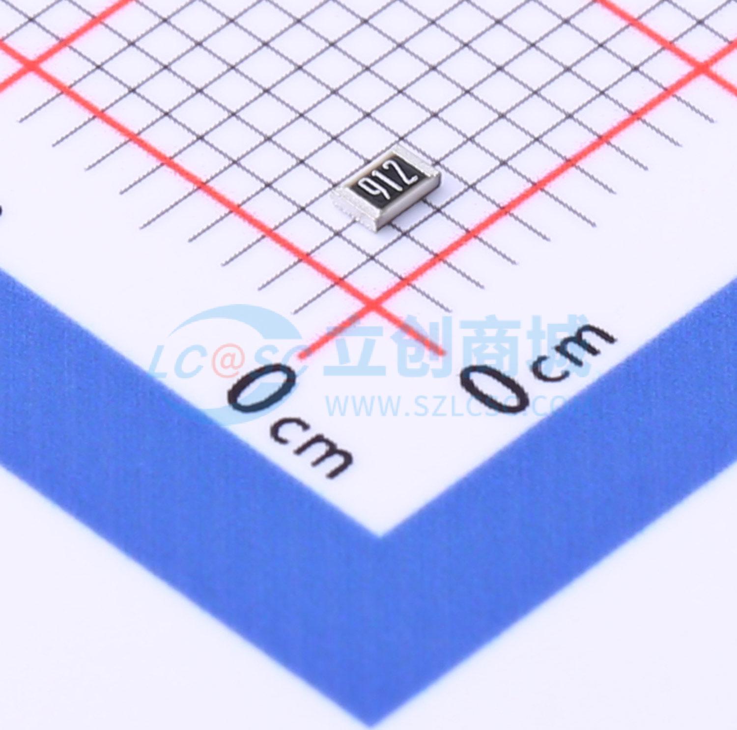 点击查看大图 PTFR0805B9K10P9实物图