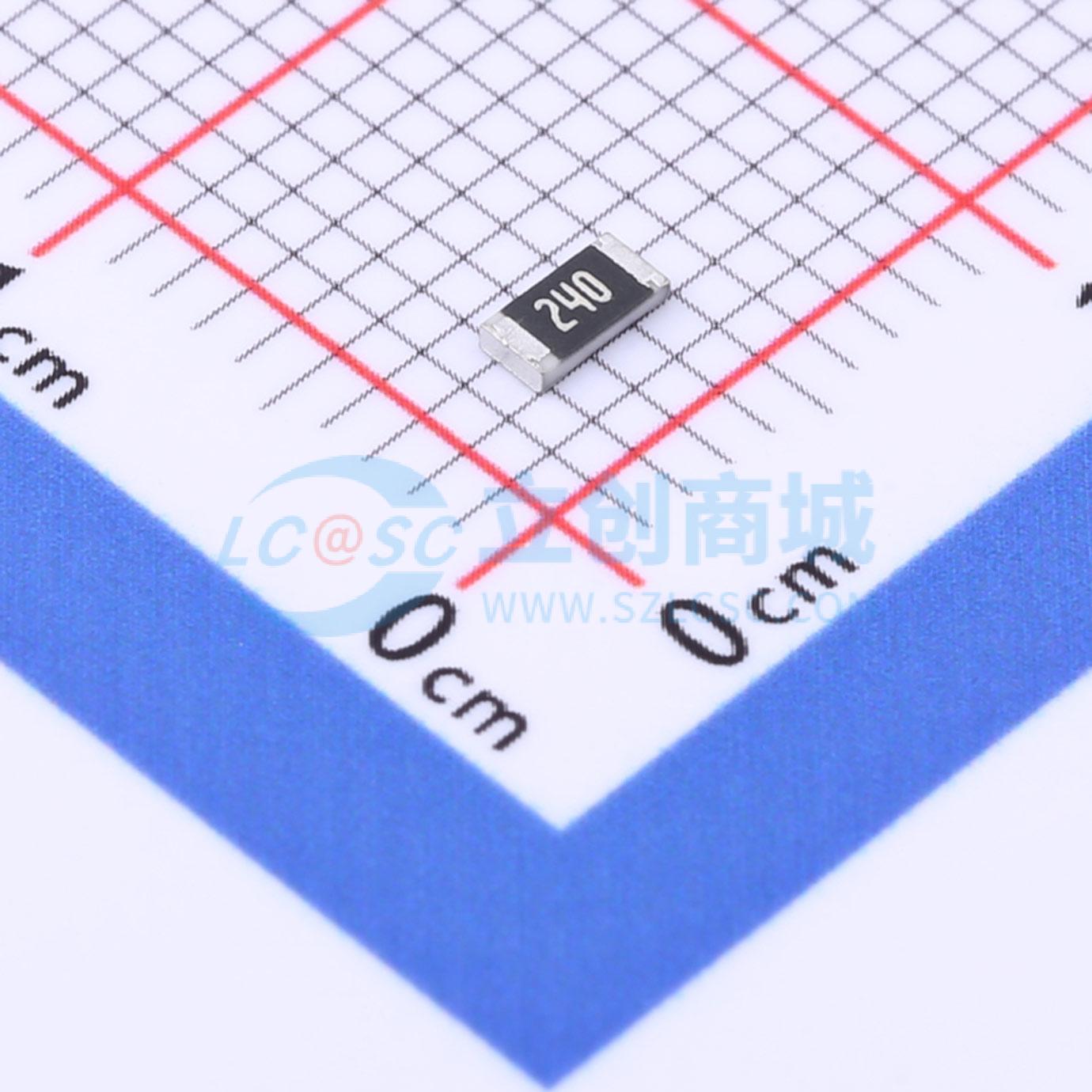点击查看大图 1206 ±5% 24Ω实物图
