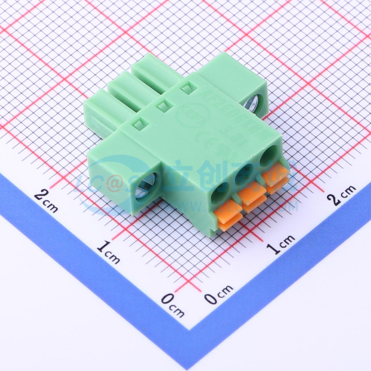 点击查看大图 KF2EDGKNM-3.81-3P实物图