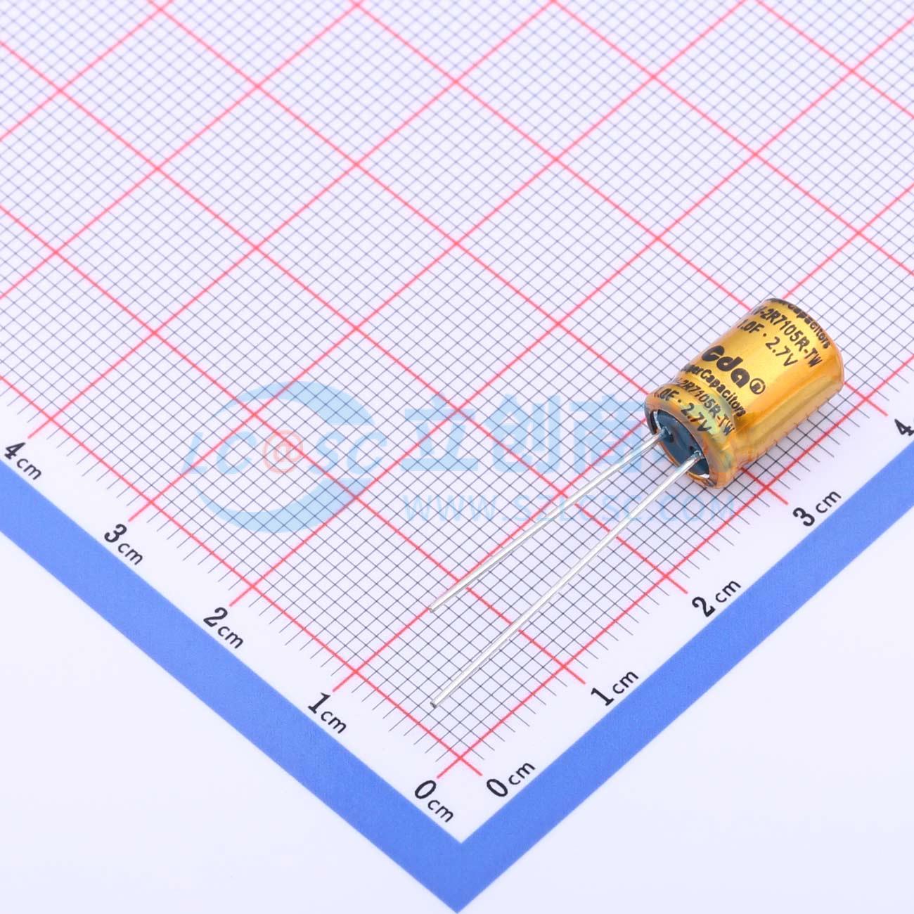 点击查看大图 CHV-2R7105R-TW 2.7V1F实物图