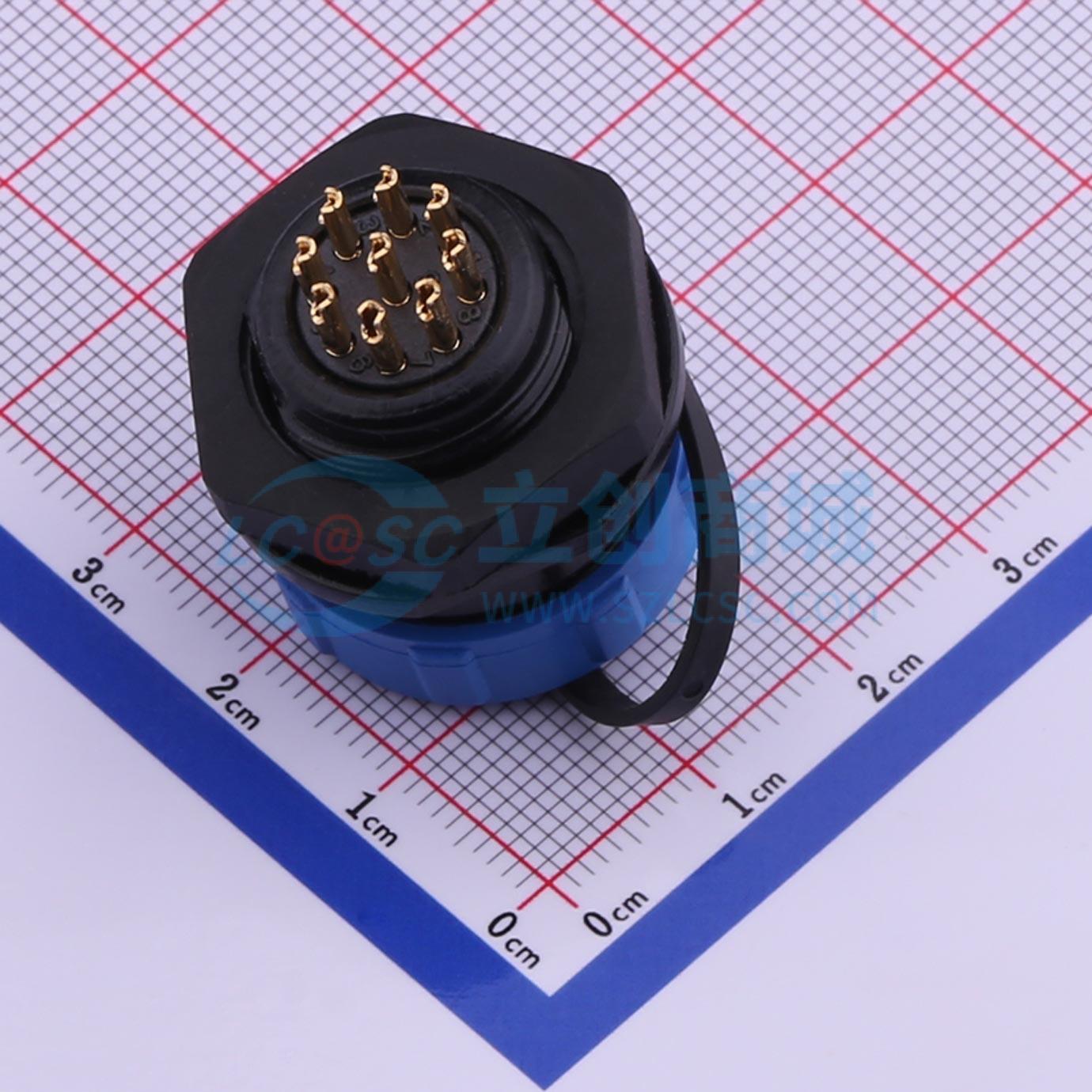 点击查看大图 JH1712S-9P实物图