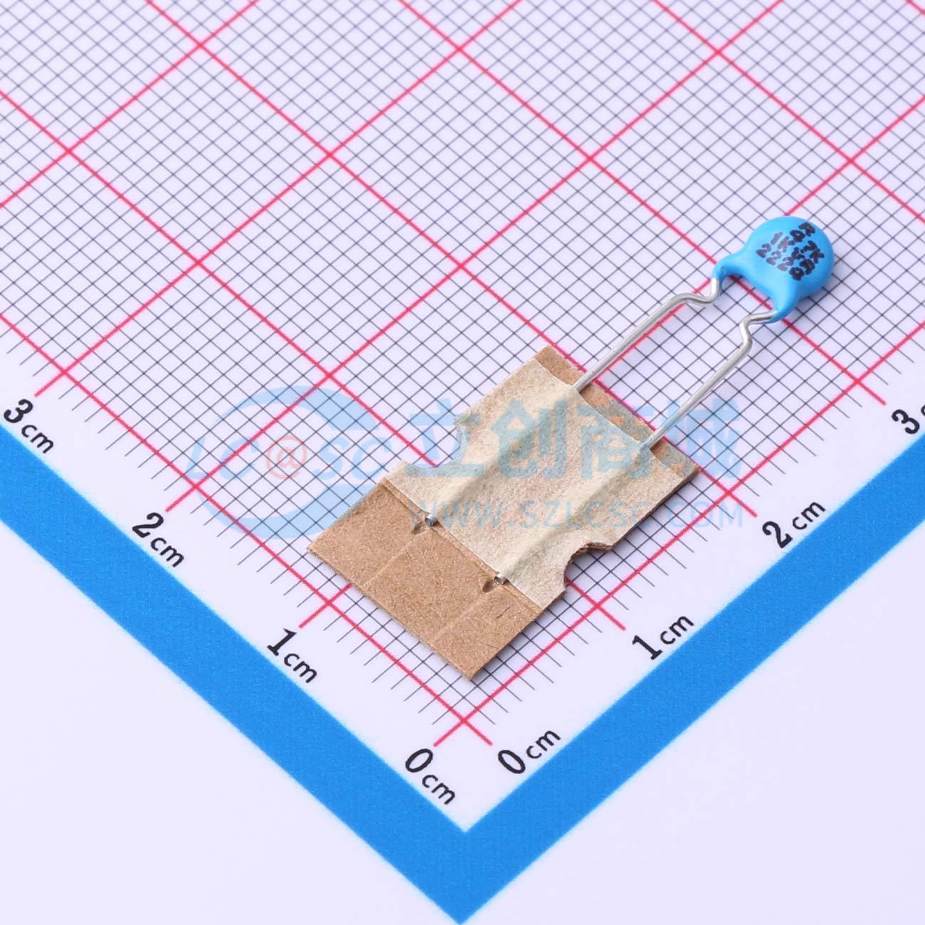 点击查看大图 DCH470K22YR N6FJ5G8实物图