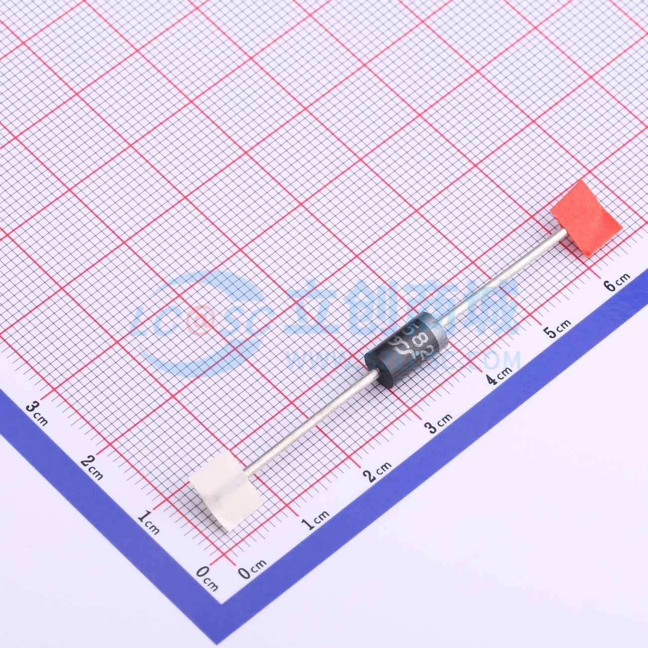 点击查看大图 1N5822实物图