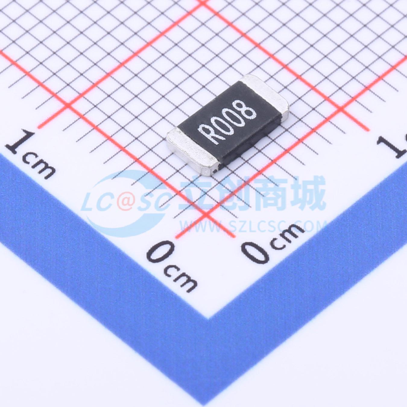 点击查看大图 ECSR2512FR008K9实物图
