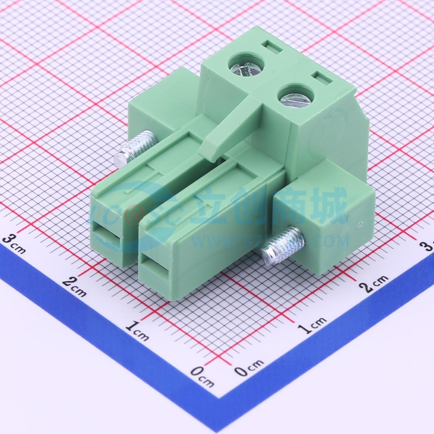 点击查看大图 KF2EDGSKM-7.62-2P实物图