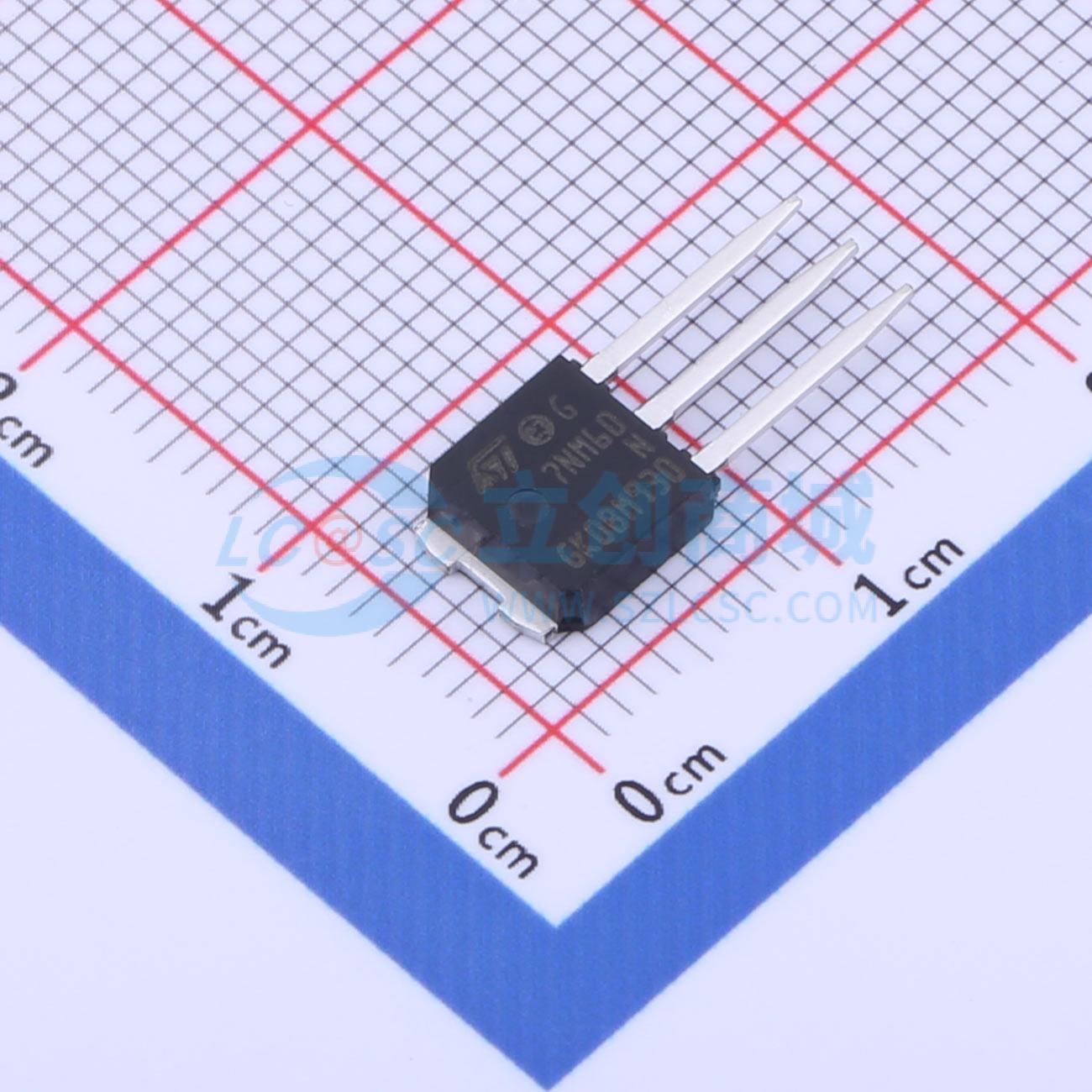 点击查看大图 STU7NM60N实物图