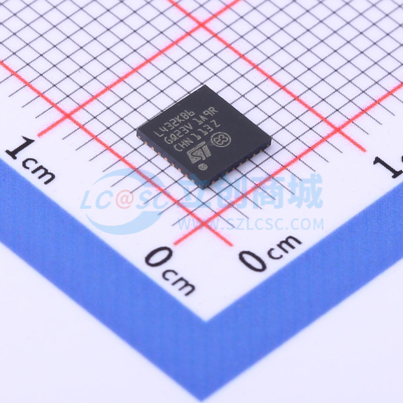 点击查看大图 STM32L432KBU6TR实物图