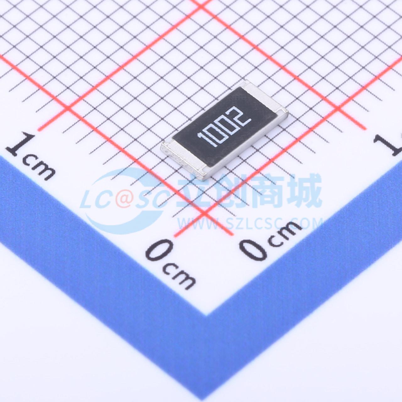 点击查看大图 HPCR2512F10K0K9实物图