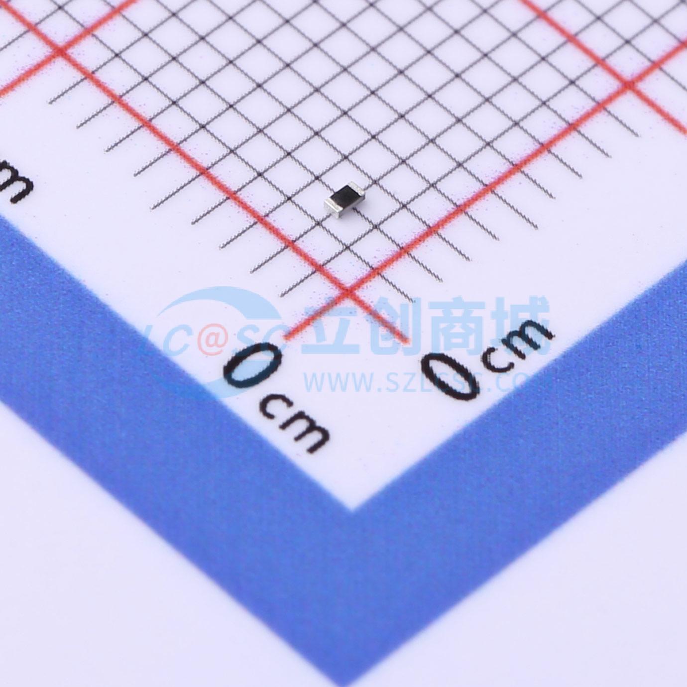 点击查看大图 CRCW0402430RFKED实物图