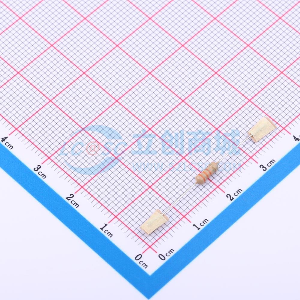 点击查看大图 CR1/4W-33K±5%-OT26实物图