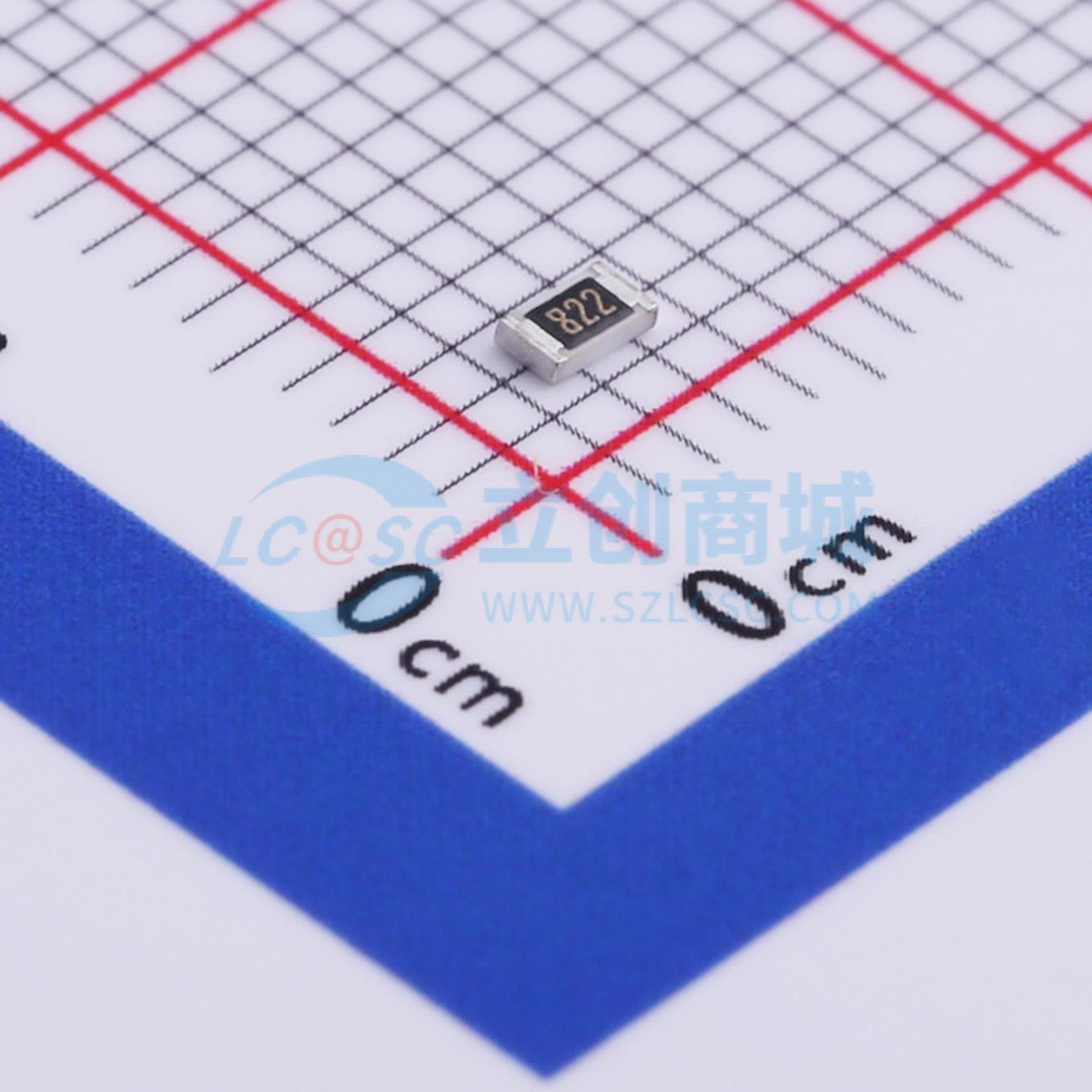 点击查看大图 MCR10EZPJ822实物图