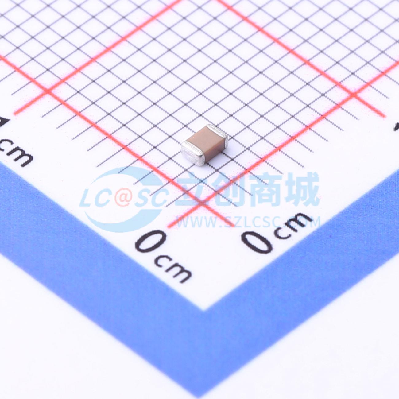 点击查看大图 C0805X223K101T实物图