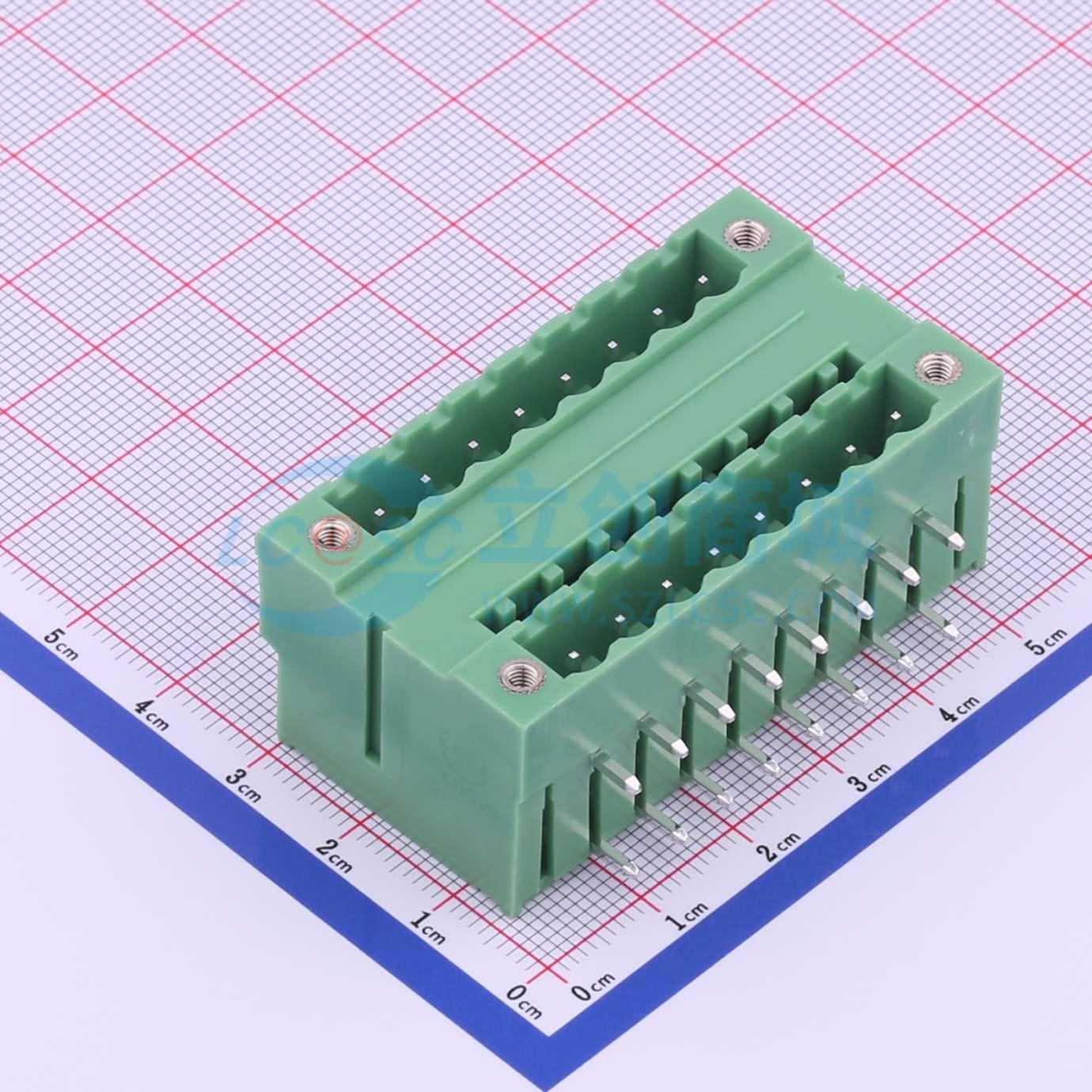 点击查看大图 KF2EDGRHM-5.0-2*8P实物图