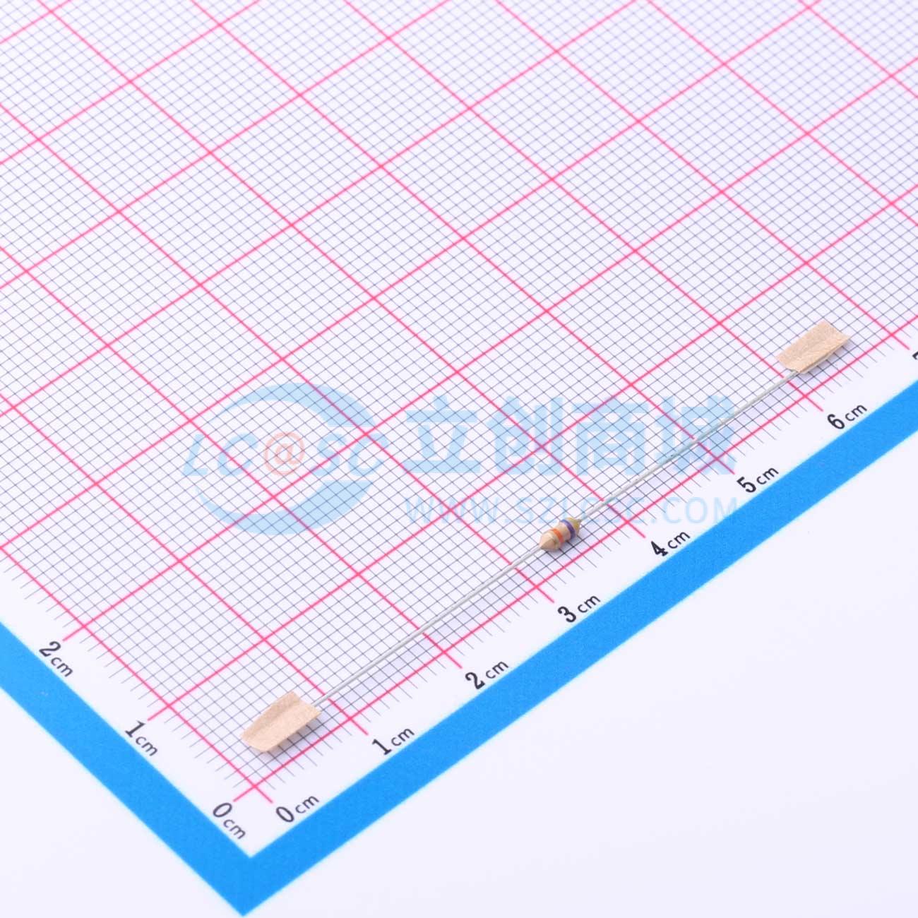 点击查看大图 CR1/8W-47K±5%-ST52实物图