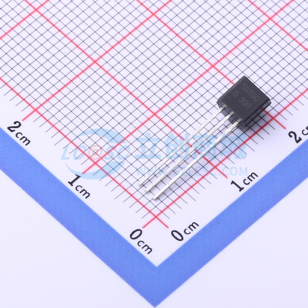 点击查看大图 S8550实物图