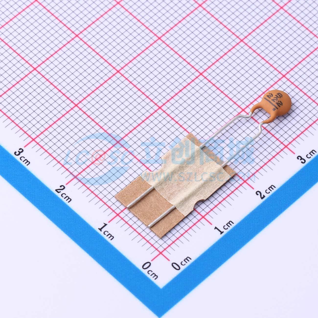 点击查看大图 DCT222K22Y5PF6FJ5B8实物图