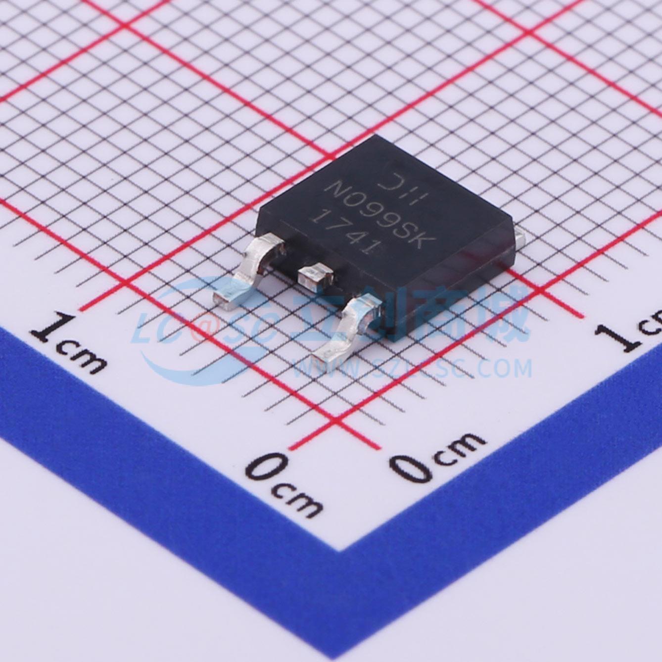 点击查看大图 DMN10H099SK3-13实物图
