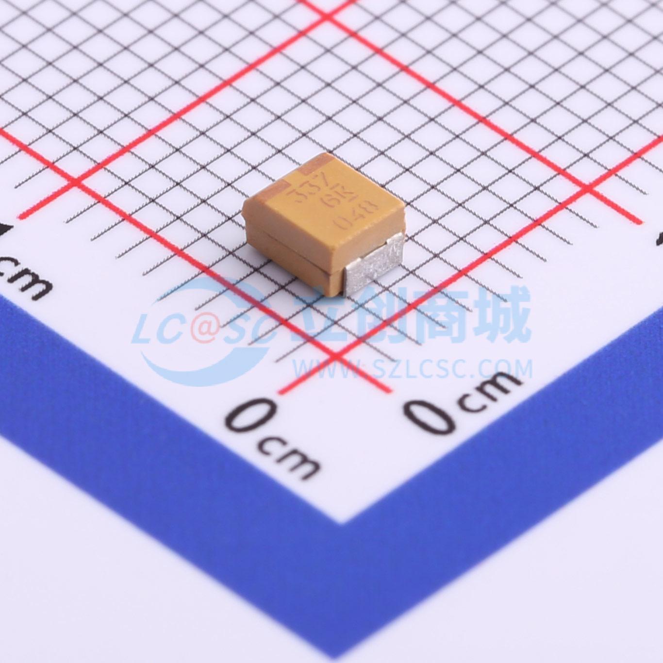 T490B337M006ATE800实物图