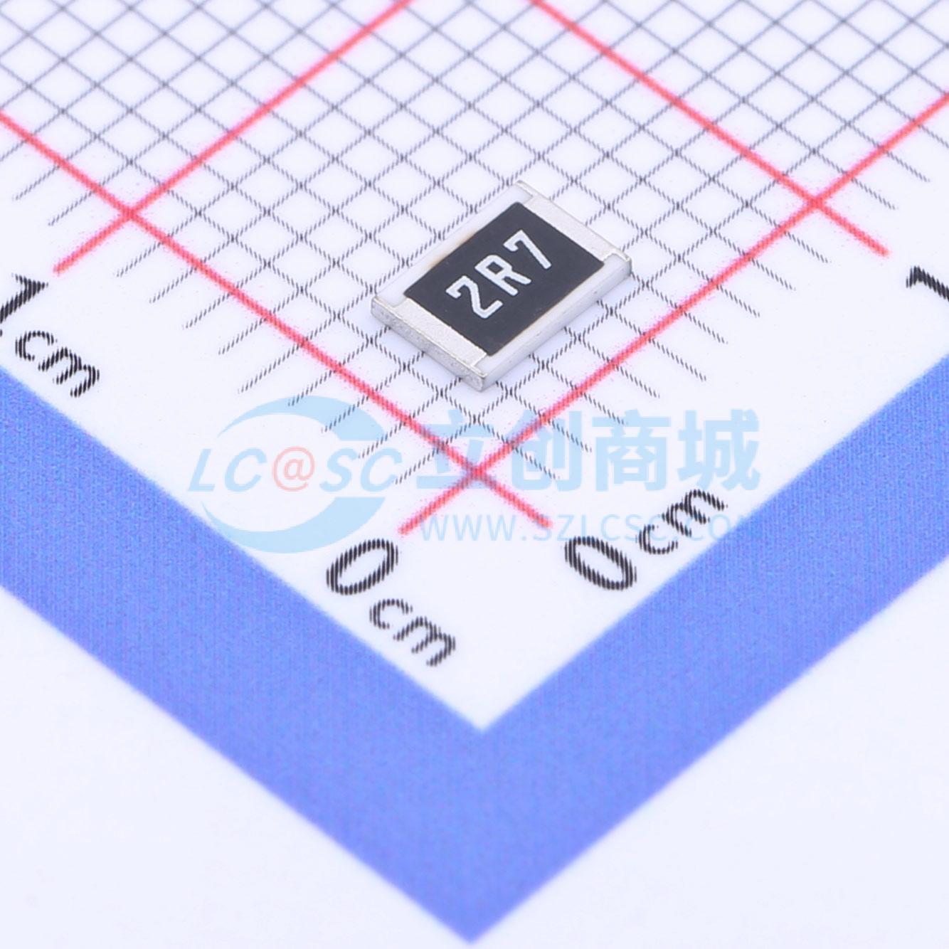 点击查看大图 FRC1812J2R7 TS实物图