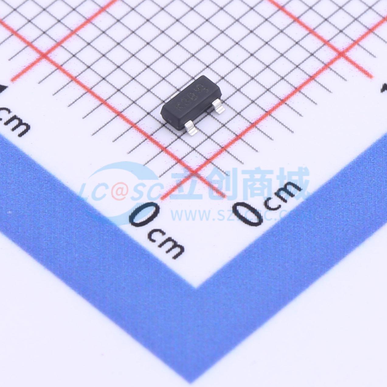 点击查看大图 BC857BQ-7-F实物图