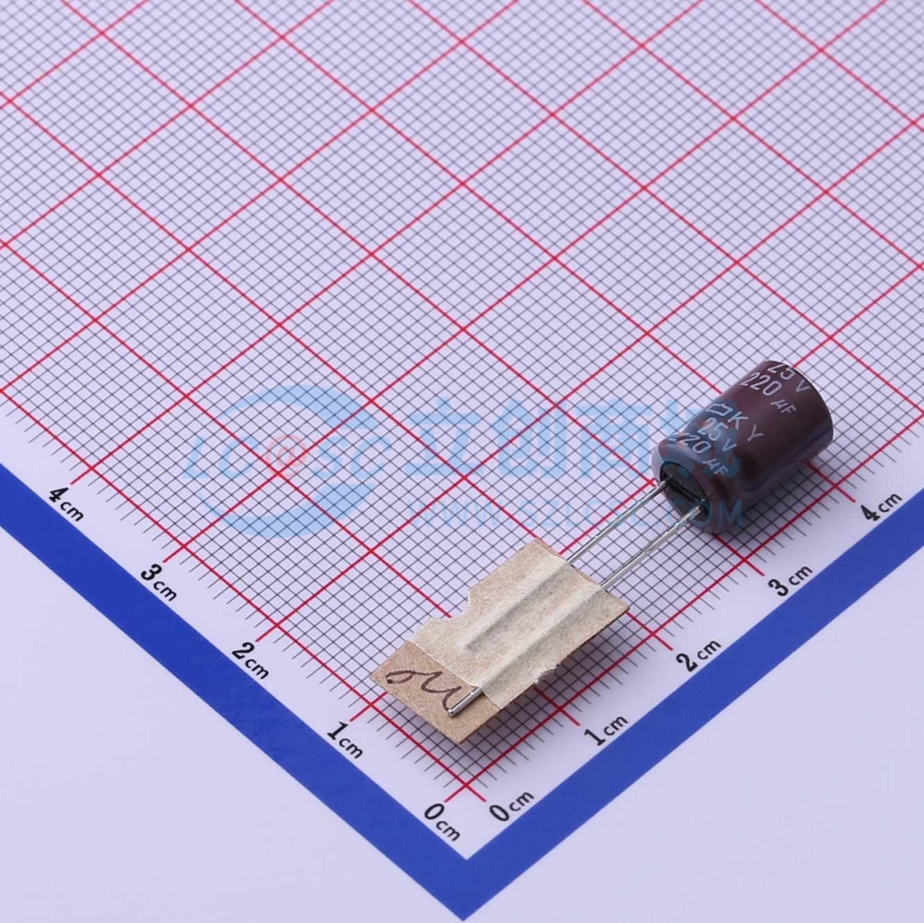 EKY-250ETD221MHB5D实物图