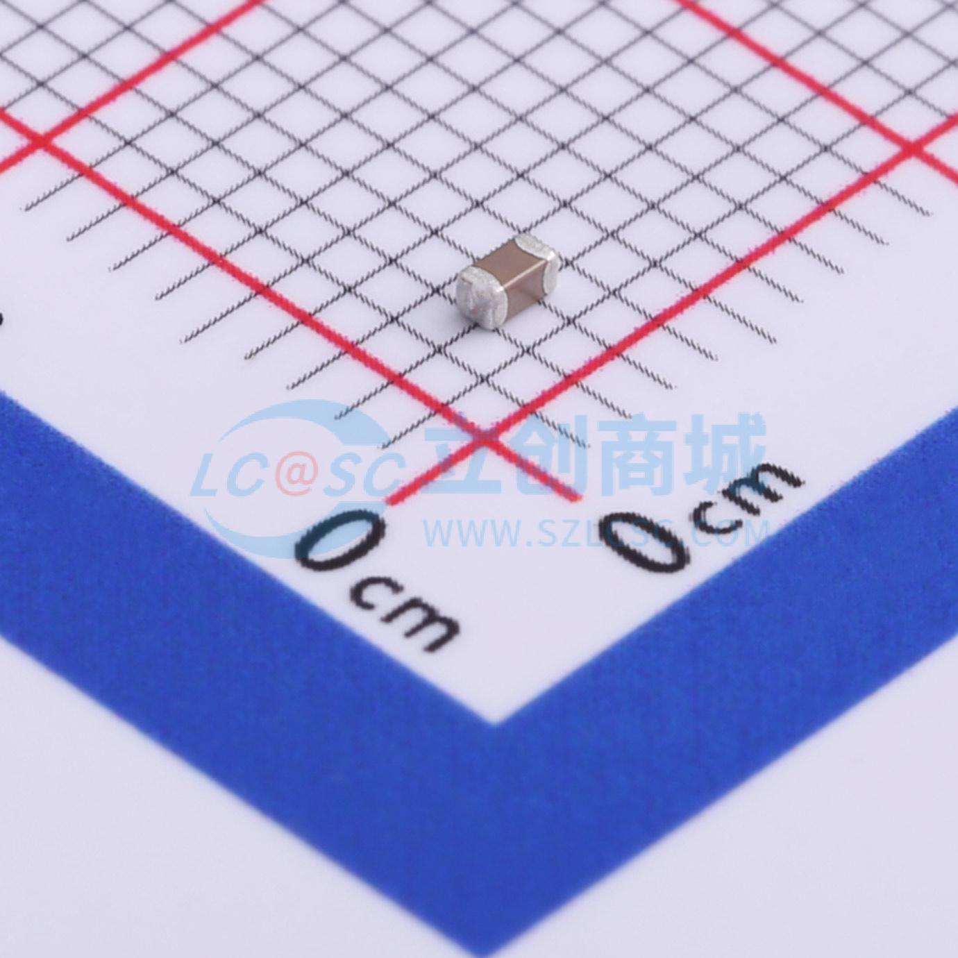 点击查看大图 0603B334K160NT实物图