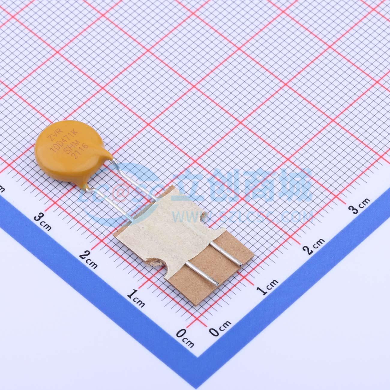 点击查看大图 ZVR10D471KP7F5F1实物图