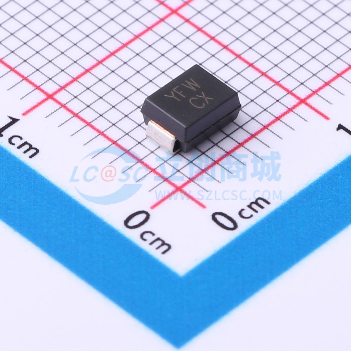 点击查看大图 SMBJ48CA实物图