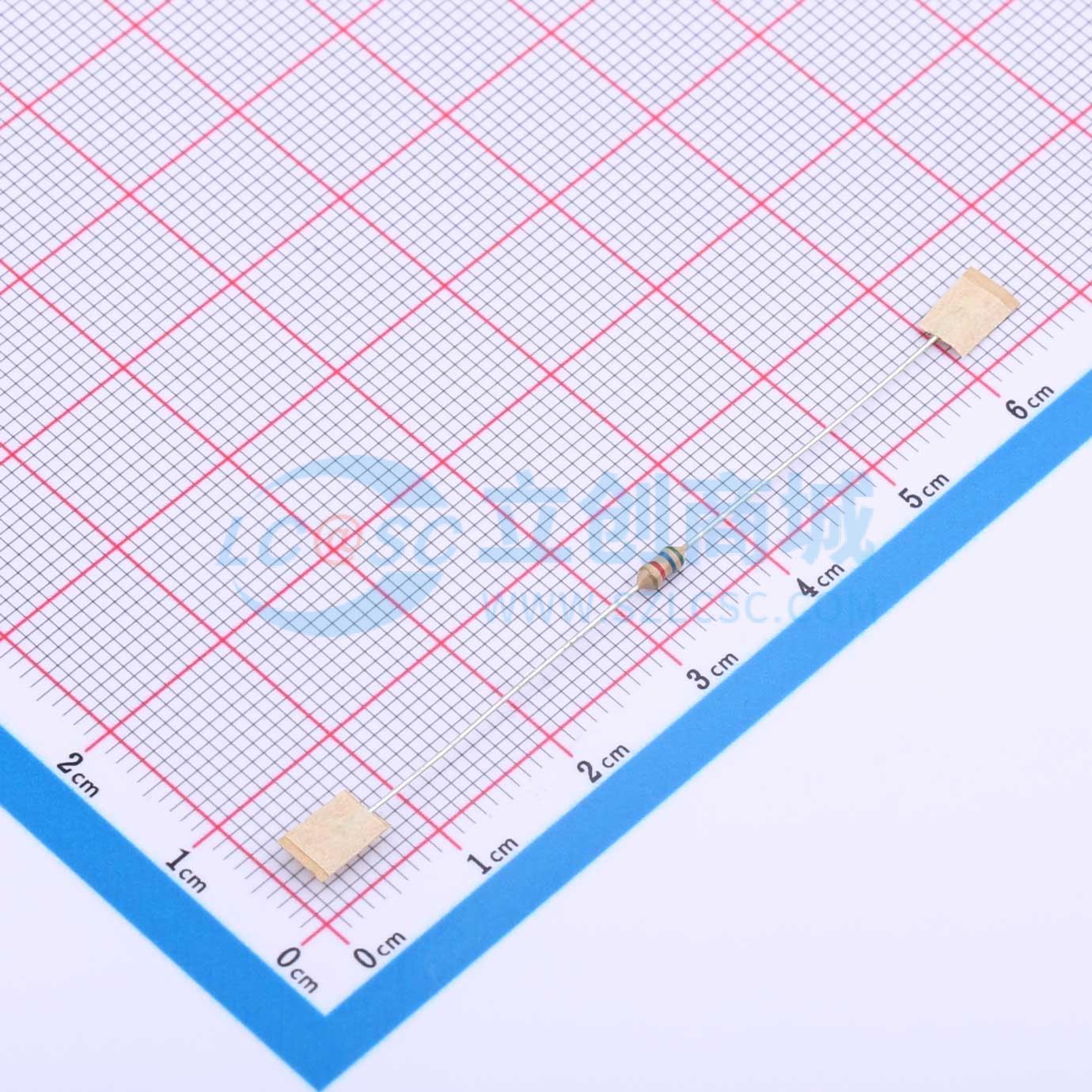 点击查看大图 CR1/8W-5K6±5%-OT52实物图