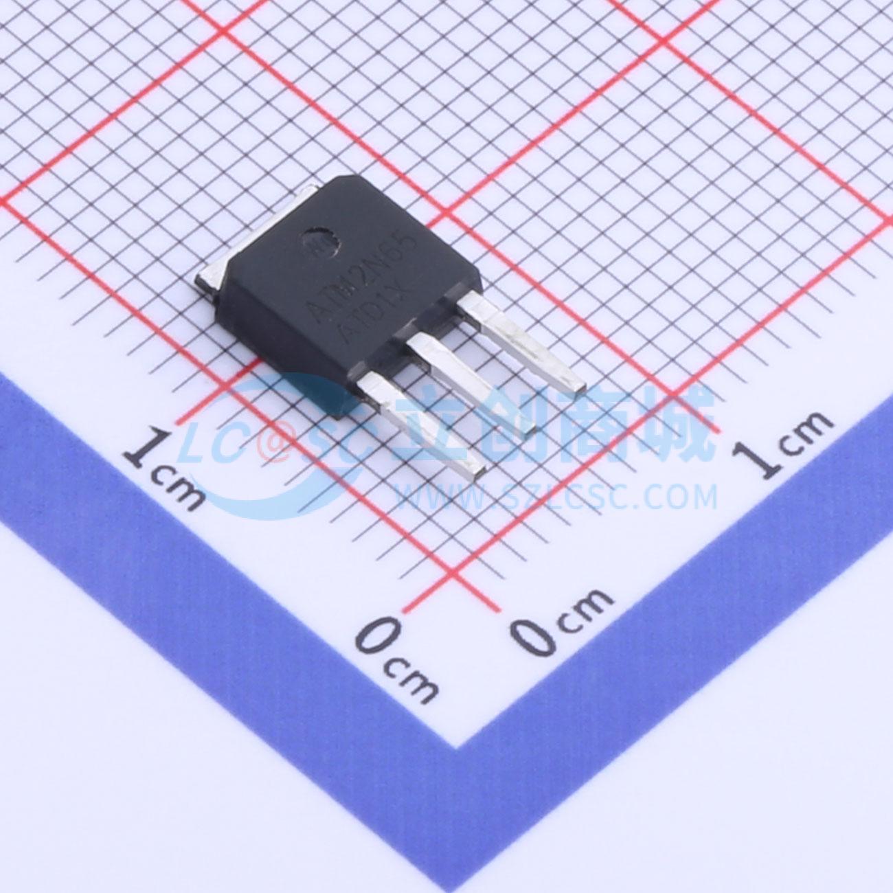 点击查看大图 ATM2N65TD实物图